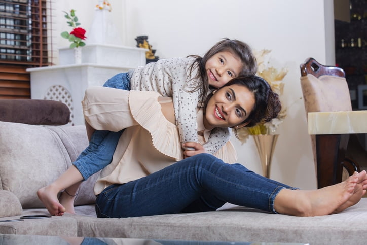 Mom & daughter