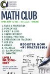 Math club flyer design template Made with PosterMyWall 2 1 103x150